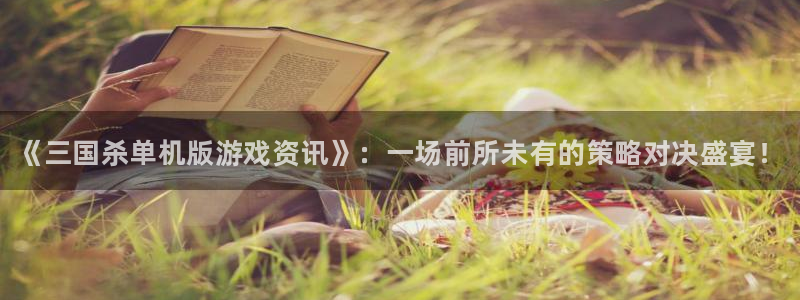 奇亿娱乐注册官方登录app：《三国杀单机版游戏资讯》：一场前